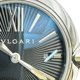 ブルガリ BVLGARI ルチェア LU28S(LU28BSSD) ブラック ステンレススチール クオーツ レディース 腕時計