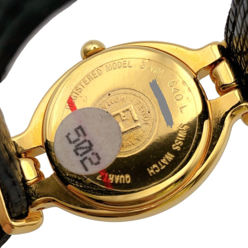 フェンディ FENDI チェンジベルト 640L　 GP レディース 腕時計