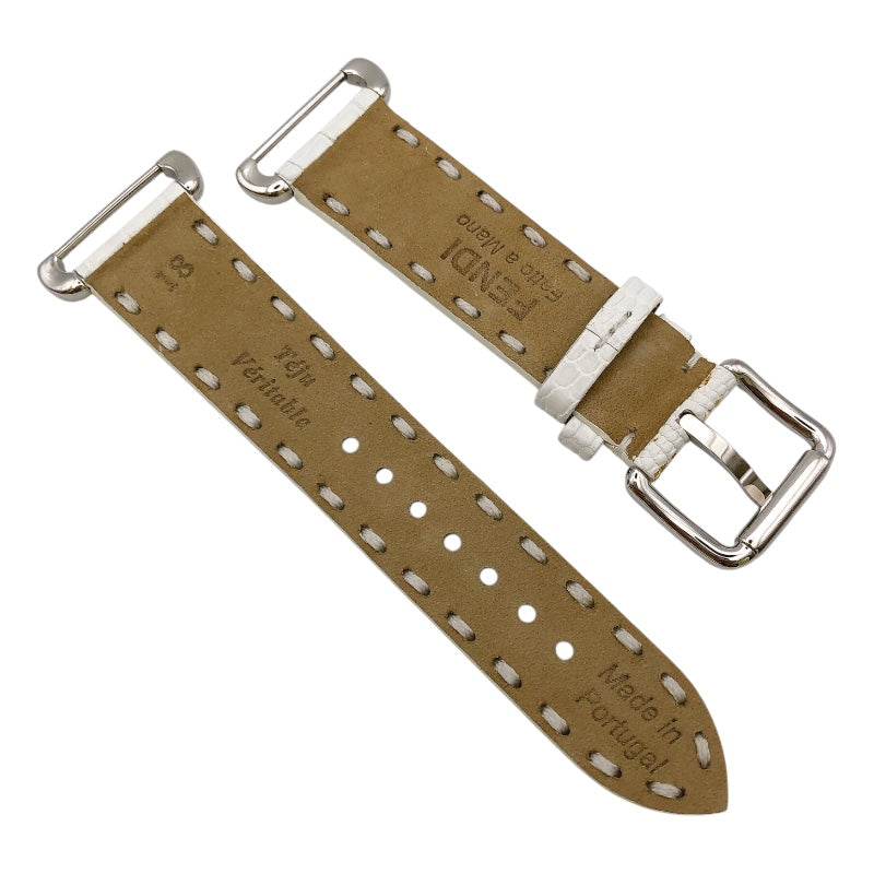 フェンディ FENDI セレリア 8100M ホワイト ステンレススチール SS レディース 腕時計