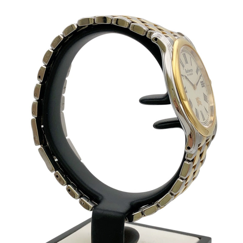 バーバリー BURBERRY メンズウォッチ 1025B GP/SS メンズ 腕時計