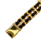 シャネル CHANEL プルミエール S H0001 ブラック GP レディース 腕時計