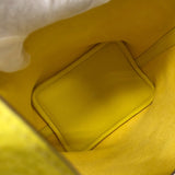 エルメス HERMES ピコタンロックPM Z刻印 ライム シルバー金具 トリヨン レディース ハンドバッグ