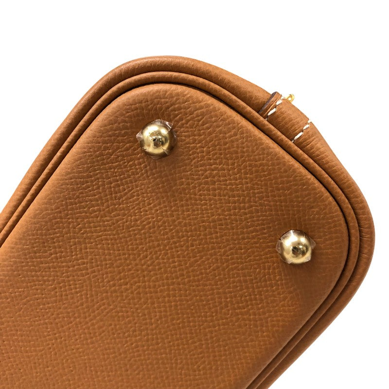 エルメス HERMES ボリード1923 25 B刻 ゴールド ゴールド金具 エプソン レディース ハンドバッグ