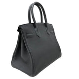 エルメス HERMES バーキン30 Z刻 ブラック ゴールド金具 トゴ レディース ハンドバッグ