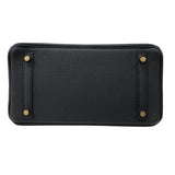 エルメス HERMES バーキン30 Z刻 ブラック ゴールド金具 トゴ レディース ハンドバッグ