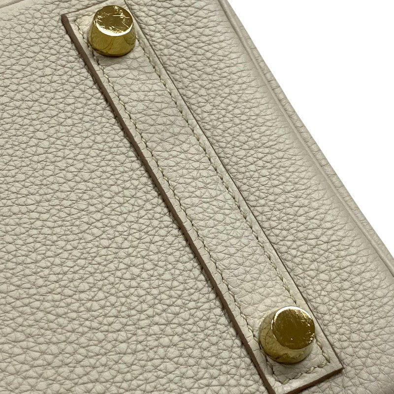 エルメス HERMES バーキン25 B刻 ベトン ゴールド金具 トゴ レディース ハンドバッグ