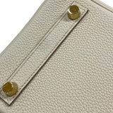 エルメス HERMES バーキン25 B刻 ベトン ゴールド金具 トゴ レディース ハンドバッグ