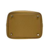 エルメス HERMES ピコタンロックPM B刻 ビスキュイ シルバー金具 トリヨンクレマンス レディース ハンドバッグ