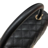 シャネル CHANEL ココハンドル29 A92991 ブラック ゴールド金具 キャビアスキン レディース ハンドバッグ