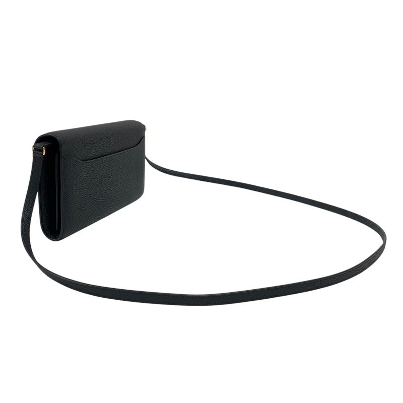 エルメス HERMES コンスタンストゥーゴー W刻 ブラック ピンクゴールド金具 エプソン レディース ショルダーバッグ クラッチバッグ