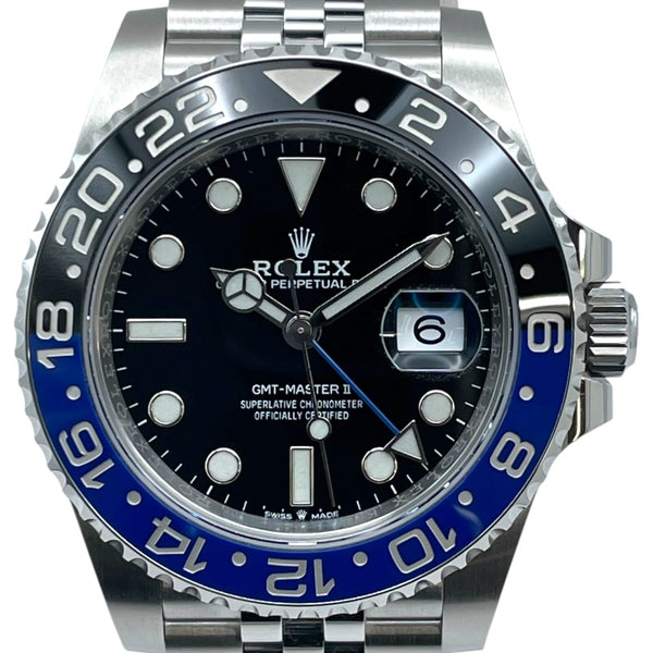 ロレックス ROLEX GMTマスター2 126710BLNR ブラック ステンレス 自動巻き メンズ 腕時計