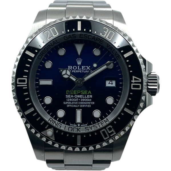 ロレックス ROLEX ディープシー Dブルー 136660 ブルー SS 自動巻き メンズ 腕時計