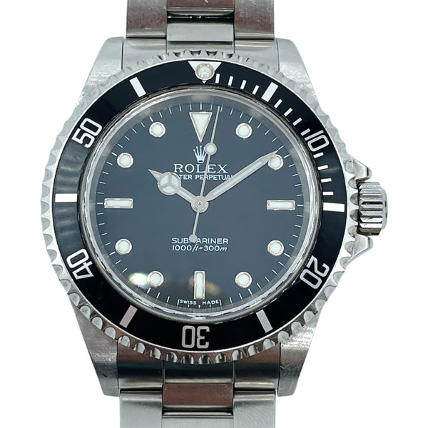 ロレックス ROLEX サブマリーナ ノンデイト 14060M ブラック ステンレススチール メンズ 腕時計