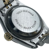 ロレックス ROLEX デイトジャスト 69173 ホワイト K18/SS 自動巻き レディース 腕時計