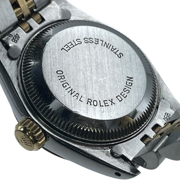 ロレックス ROLEX デイトジャスト 69173 ホワイト K18/SS 自動巻き レディース 腕時計