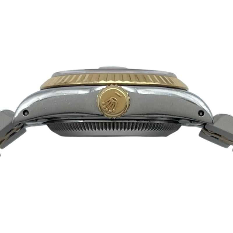 ロレックス ROLEX デイトジャスト 69173 ホワイト K18/SS 自動巻き レディース 腕時計