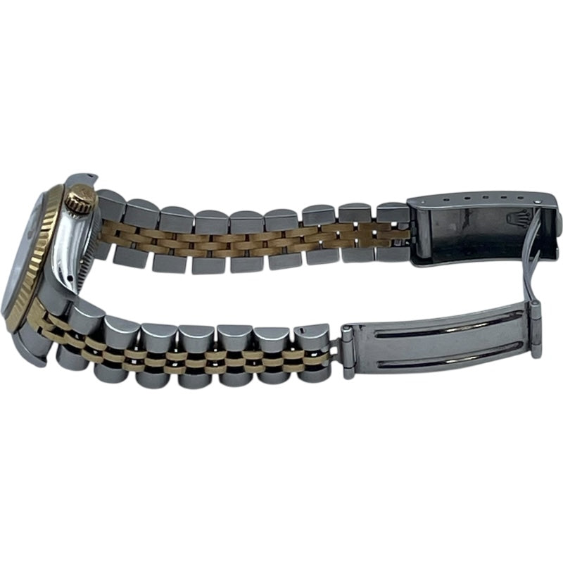 ロレックス ROLEX デイトジャスト 69173 ホワイト K18/SS 自動巻き レディース 腕時計