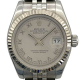 ロレックス ROLEX デイトジャスト26 179174 シルバー WG/SS 自動巻き レディース 腕時計