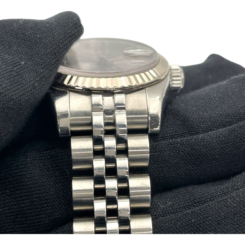 ロレックス ROLEX デイトジャスト26 179174 シルバー WG/SS 自動巻き レディース 腕時計