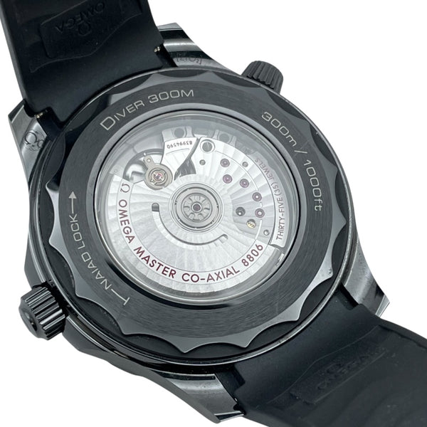 オメガ OMEGA シーマスター ダイバー300M コーアクシャル マスタークロノメーター 210.92.44.20.01.003 ブラック セラミック 自動巻き メンズ 腕時計