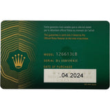 ロレックス ROLEX サブマリーナ デイト ランダムシリアル 126613LB ブルー K18YG/SS 自動巻き メンズ 腕時計