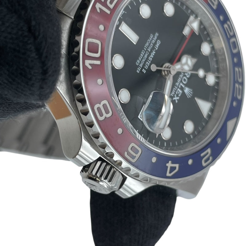 ロレックス ROLEX GMTマスター2 126710BLRO ブラック SS 自動巻き メンズ 腕時計