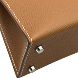 エルメス HERMES ミニケリー2 K刻 ゴールド シルバー金具 エプソン レディース ショルダーバッグ