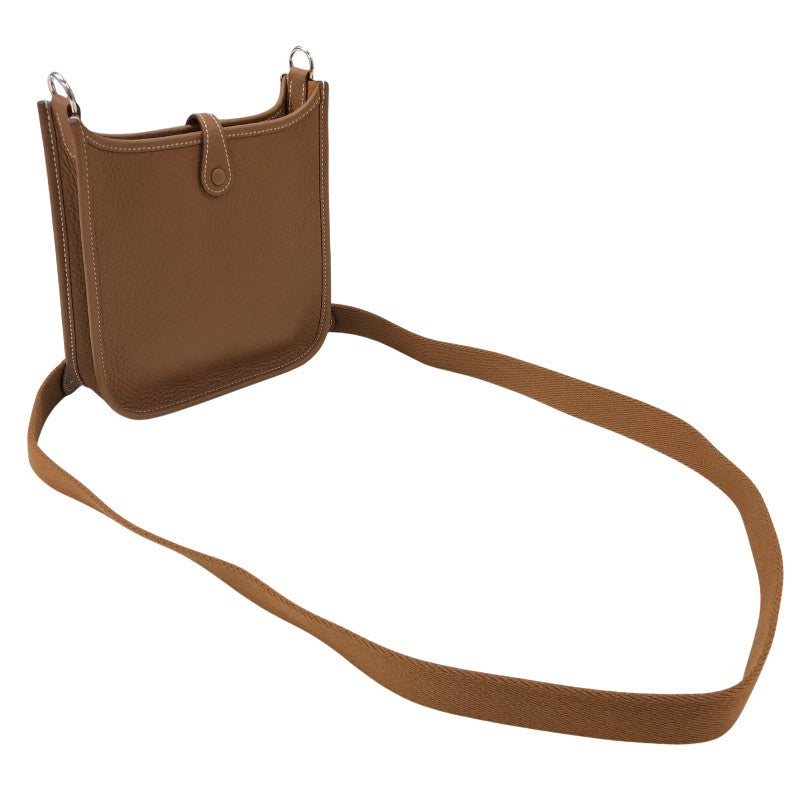 エルメス HERMES エヴリンTPM W刻印 ゴールド シルバー金具 トリヨンクレマンス レディース ショルダーバッグ