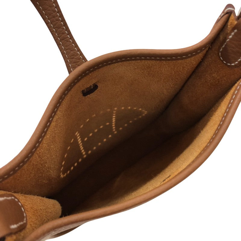 エルメス HERMES エヴリンTPM W刻印 ゴールド シルバー金具 トリヨンクレマンス レディース ショルダーバッグ