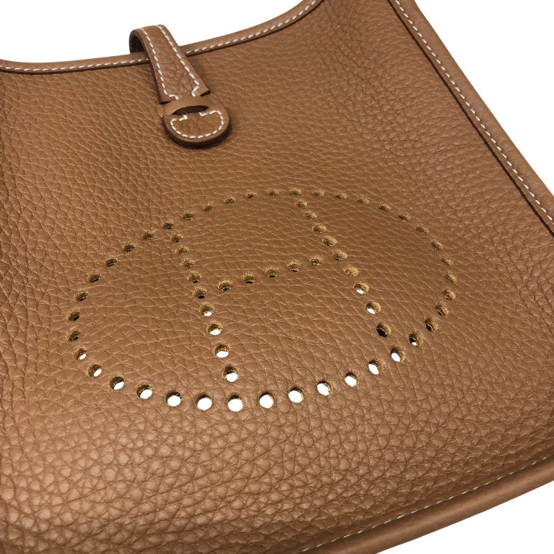エルメス HERMES エヴリンTPM W刻印 ゴールド シルバー金具 トリヨンクレマンス レディース ショルダーバッグ