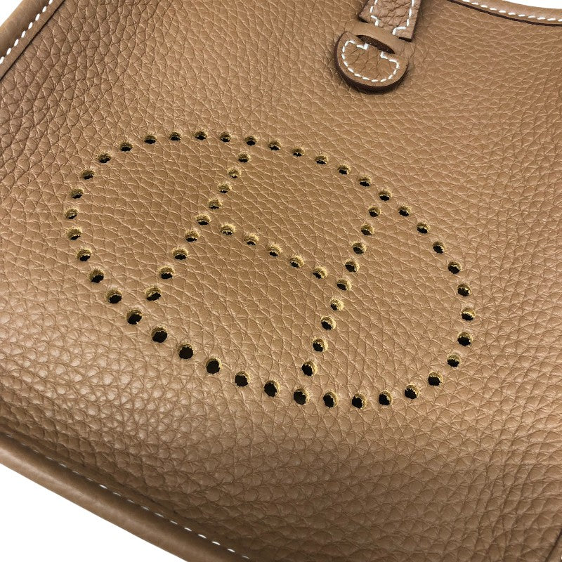 エルメス HERMES エヴリンTPM W刻印 ゴールド シルバー金具 トリヨンクレマンス レディース ショルダーバッグ