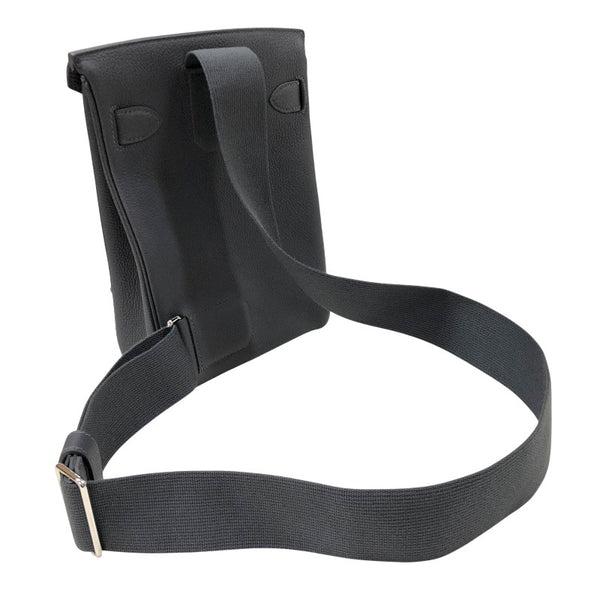 エルメス HERMES ケリーアッカドPM K刻印 グリミスティ シルバー金具 トゴ ユニセックス ボディバッグ