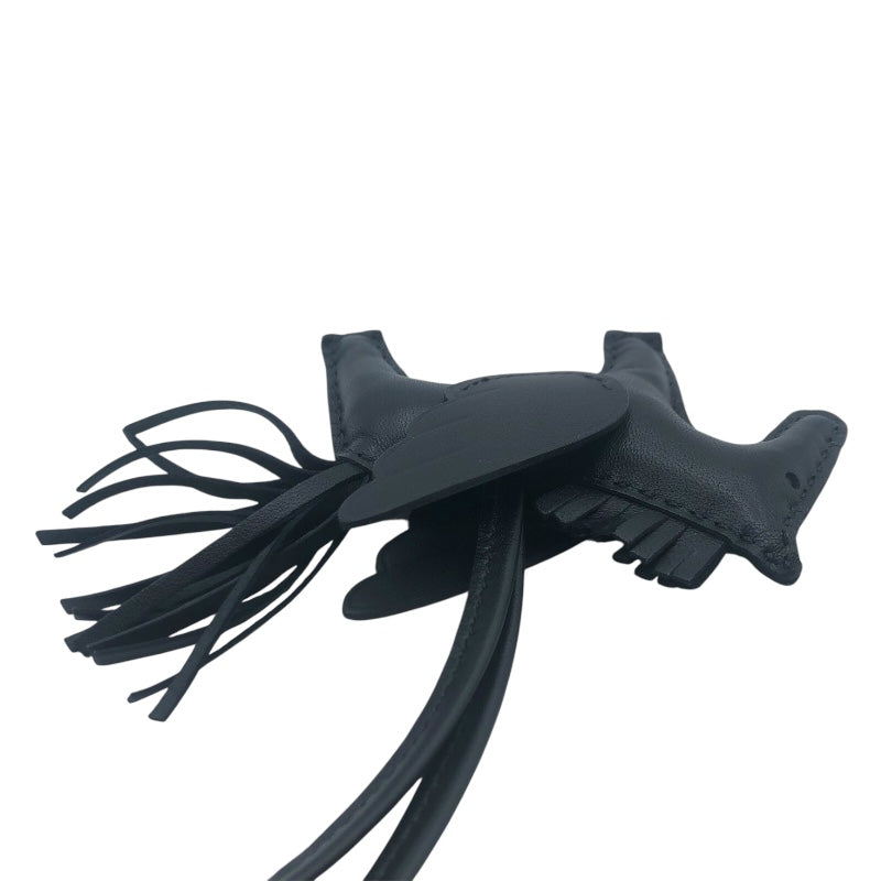 エルメス HERMES ロデオペガサスPM K刻 ブラック アニョーミロ レディース チャーム