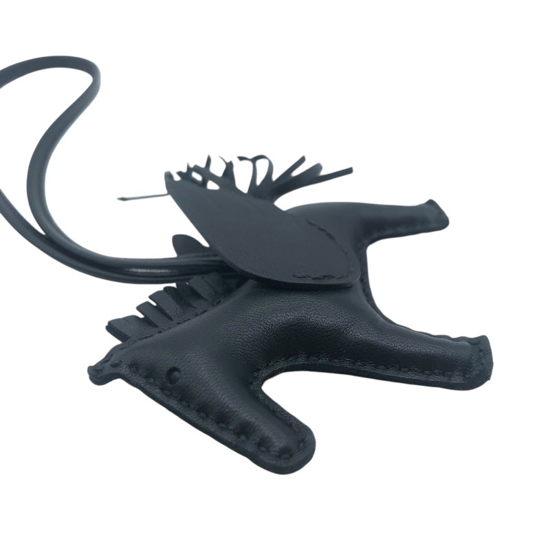 エルメス HERMES ロデオペガサスPM K刻 ブラック アニョーミロ レディース チャーム