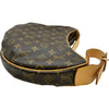 ルイ・ヴィトン LOUIS VUITTON クロワッサンMM M51512 ブラウン モノグラムキャンバス レディース ショルダーバッグ