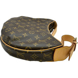 ルイ・ヴィトン LOUIS VUITTON クロワッサンMM M51512 ブラウン モノグラムキャンバス レディース ショルダーバッグ