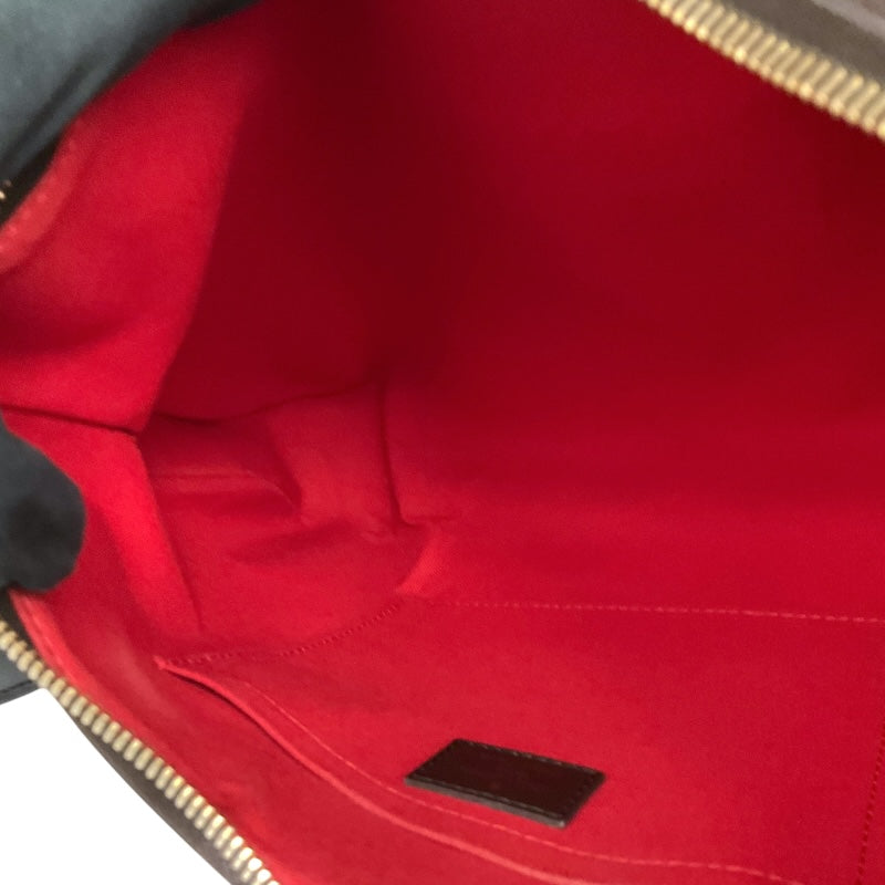 LOUIS VUITTON ルイヴィトン N48181 テムズGM ショルダーバッグ ダミエキャンバス レディース [中古] ルイ・ヴィトン LOUIS VUITTON テムズGM N48181 ブラウン ダミエ