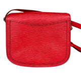 ルイ・ヴィトン LOUIS VUITTON サンクルー M52197 レッド エピ レディース ショルダーバッグ