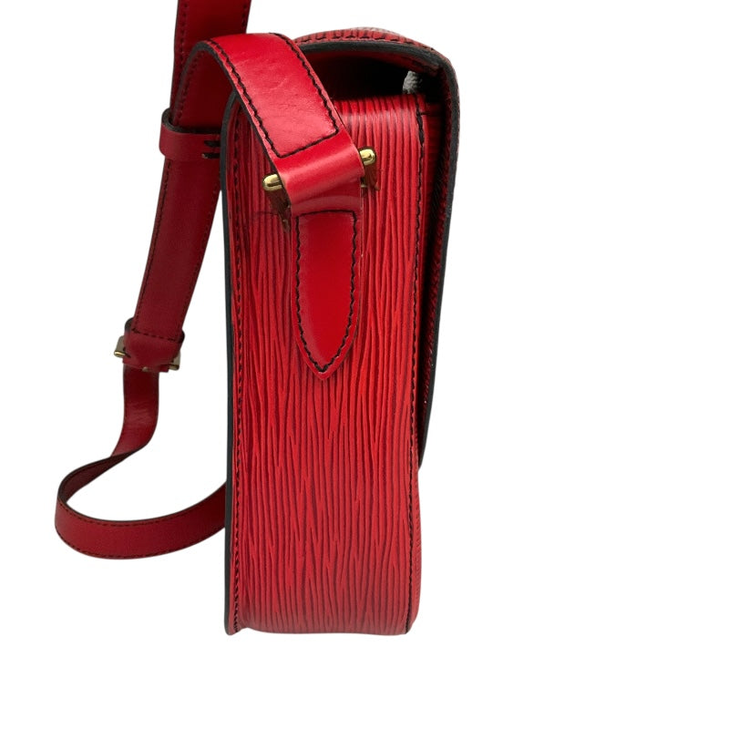 ルイ・ヴィトン LOUIS VUITTON サンクルー M52197 レッド エピ