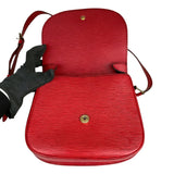 ルイ・ヴィトン LOUIS VUITTON サンクルー M52197 レッド エピ レディース ショルダーバッグ