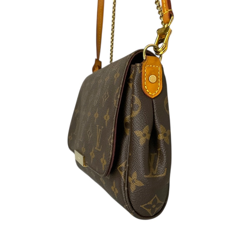 ルイ・ヴィトン LOUIS VUITTON フェイボリットMM M40718 ブラウン