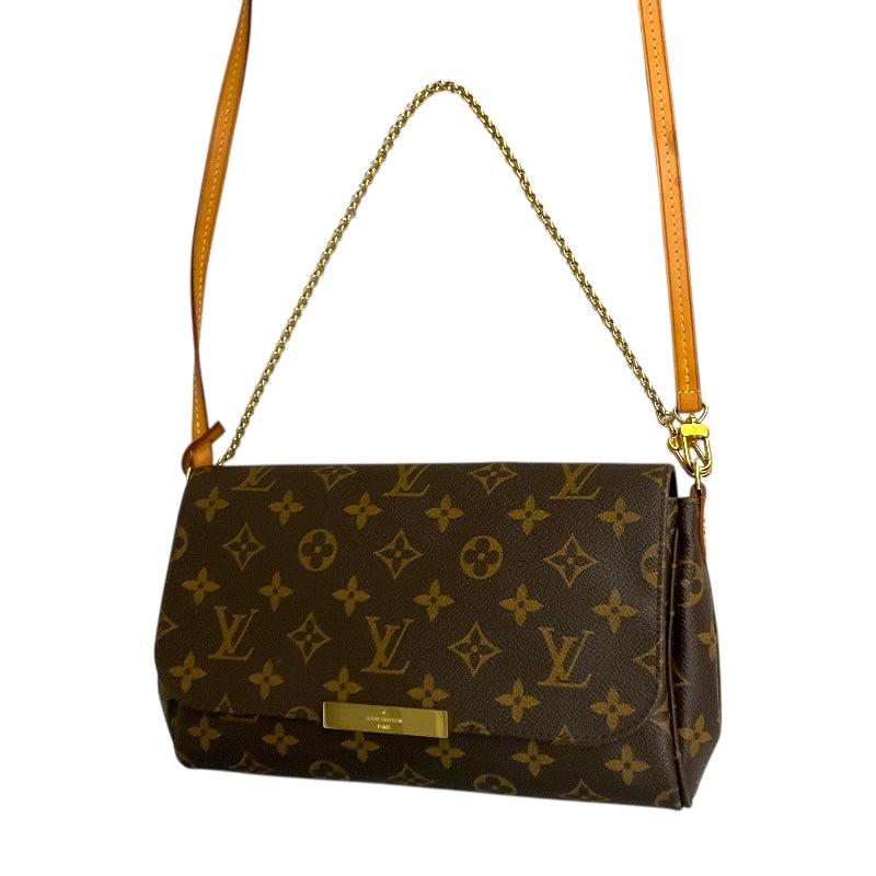 ルイ・ヴィトン LOUIS VUITTON フェイボリットMM M40718 ブラウン