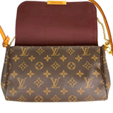ルイ・ヴィトン LOUIS VUITTON フェイボリットMM M40718 ブラウン モノグラム レディース ショルダーバッグ