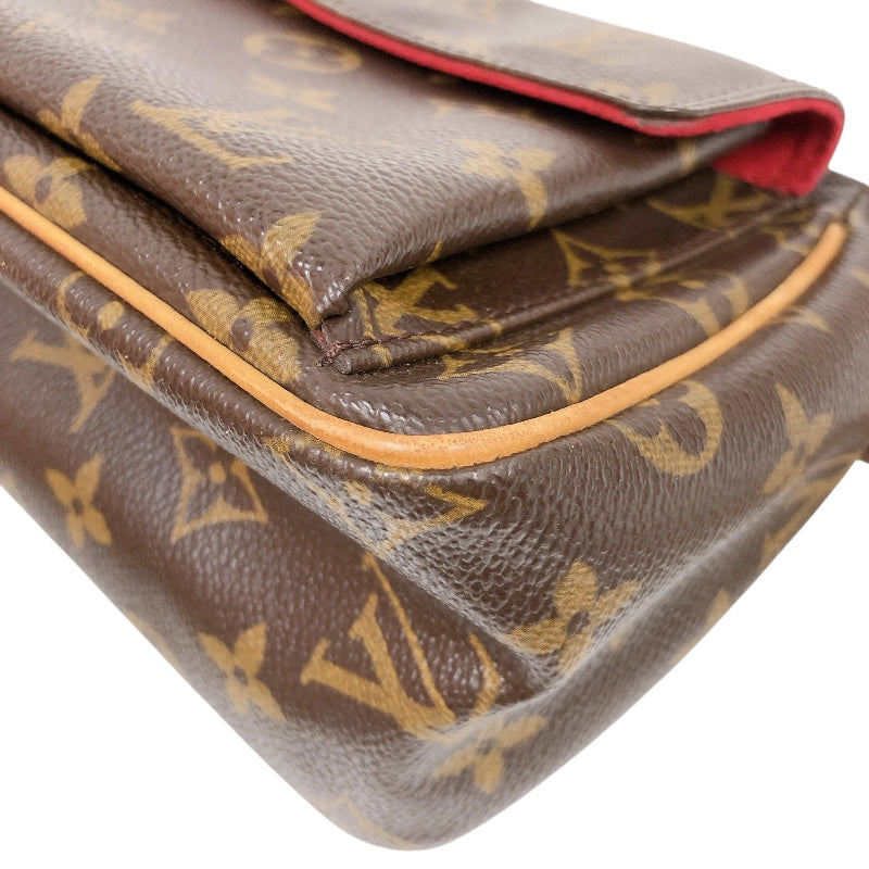 ルイ・ヴィトン LOUIS VUITTON ヴィバシテPM M51165 ブラウン モノグラム ユニセックス ショルダーバッグ