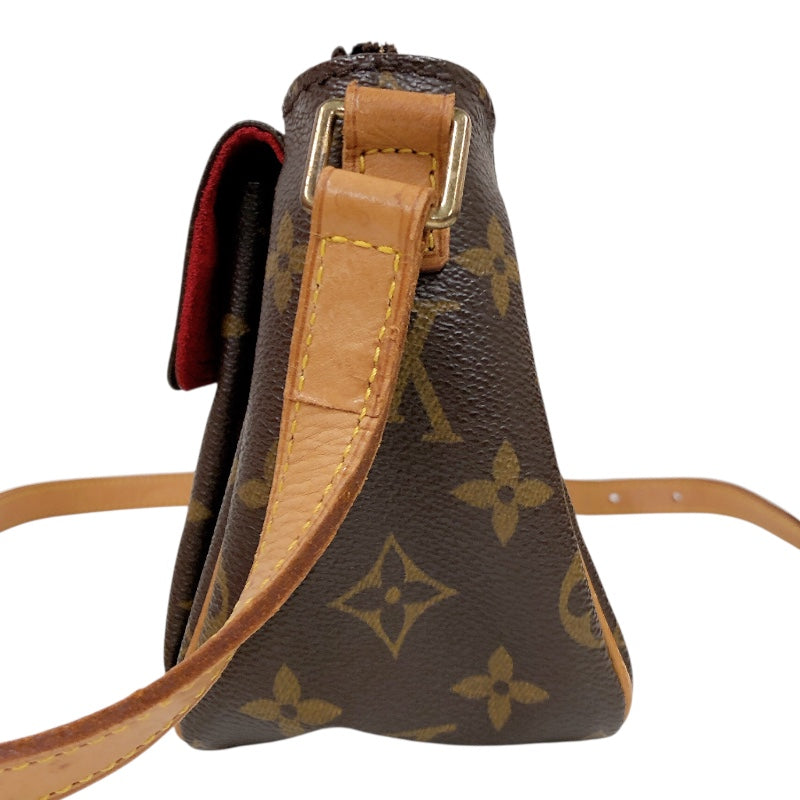 ルイ・ヴィトン LOUIS VUITTON ヴィバシテPM M51165 ブラウン モノグラム ユニセックス ショルダーバッグ