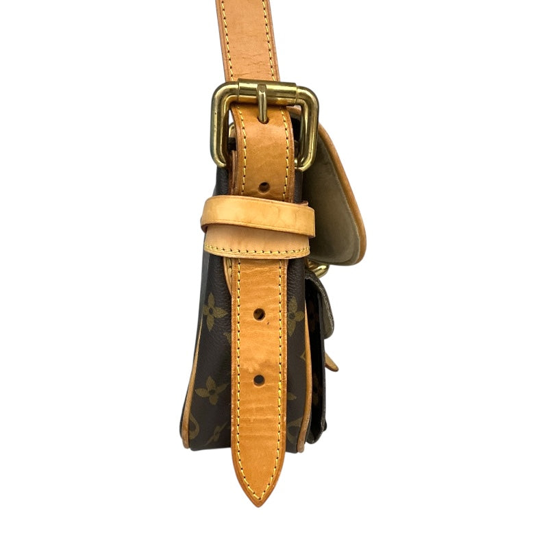ルイ・ヴィトン LOUIS VUITTON ハドソンPM M40027 ブラウン モノグラム