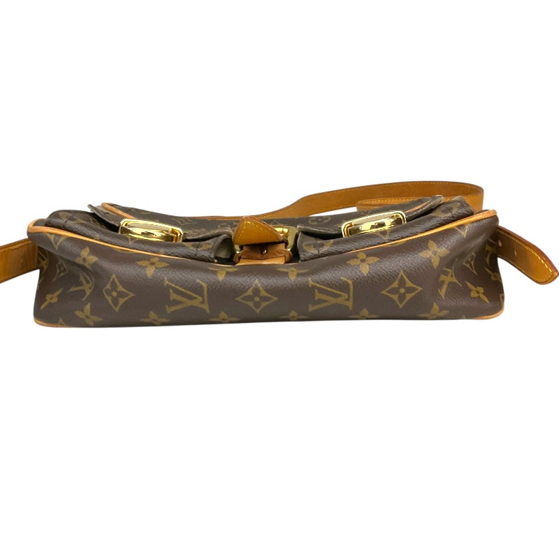 ルイ・ヴィトン LOUIS VUITTON ハドソンPM M40027 ブラウン モノグラム 
