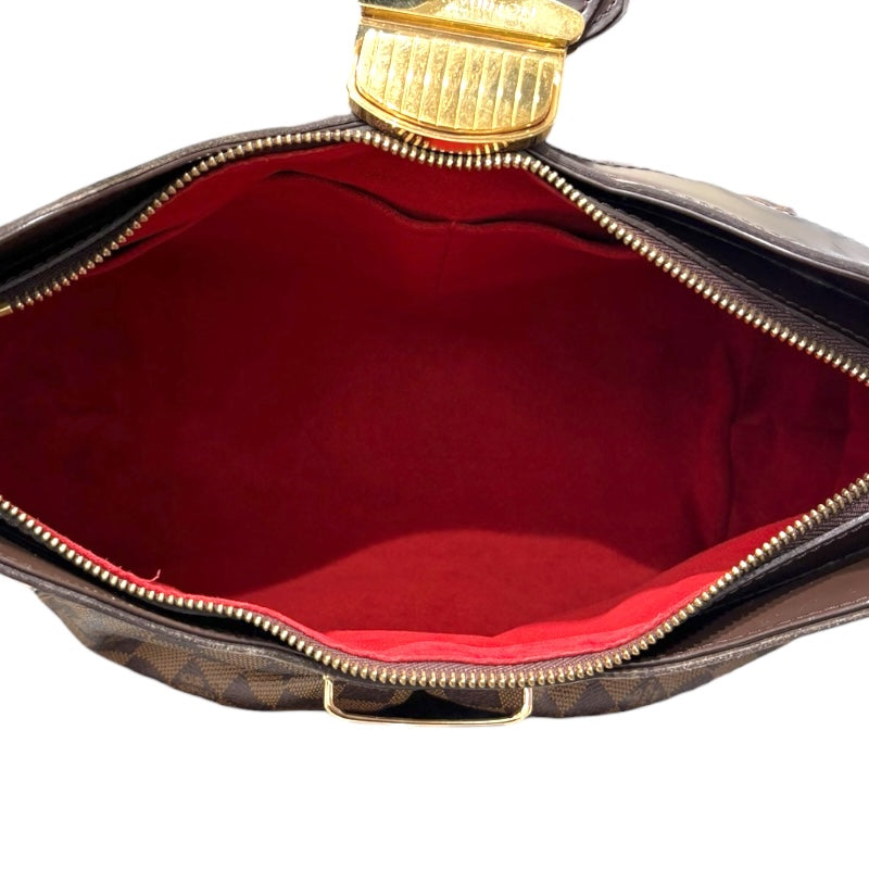 ルイ・ヴィトン LOUIS VUITTON システィナMM N41541 ブラウン ダミエ・キャンバス レディース ハンドバッグ