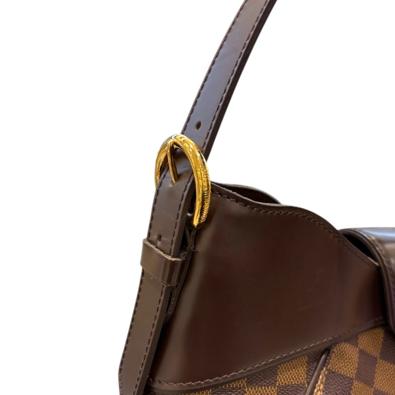 ルイ・ヴィトン LOUIS VUITTON システィナMM N41541 ブラウン ダミエ・キャンバス レディース ハンドバッグ