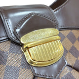 ルイ・ヴィトン LOUIS VUITTON システィナMM N41541 ブラウン ダミエ・キャンバス レディース ハンドバッグ